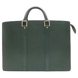 Louis Vuitton Porte-Documents Rozan Briefcase Verde