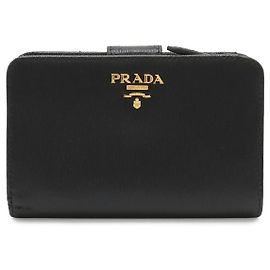 Prada VITTELO MOVE Bifold Geldbörse Schwarz