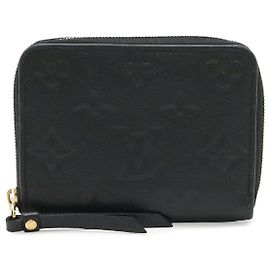 Louis Vuitton Zippy Coin Purse Black