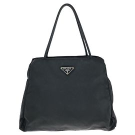 Saco Tote Prada Tessuto Preto