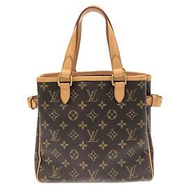 Louis Vuitton Monogram Batignolles Handbag Brown