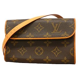 Louis Vuitton Monogram Pochette Florentine Fanny Pack Braun