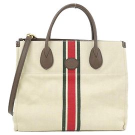Gucci 657422 2U2AG Handbag Brown Beige