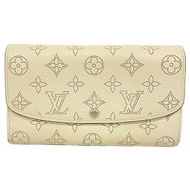 Louis Vuitton Mahina Portefeuille Iris Long Wallet Fora de branco