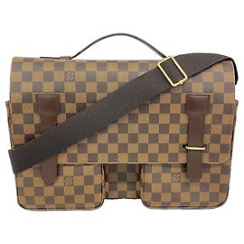 Sac à main Louis Vuitton Damier Broadway N42270 Ebene Damier ebène