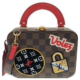 Louis Vuitton Damier LV Stories Box Handbag Damier ebene