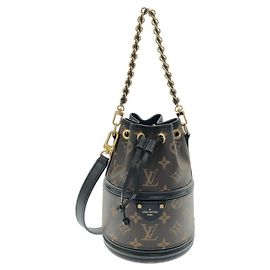 Louis Vuitton Monogram Canoe Shoulder Bag Brown