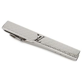 Pasador de corbata Louis Vuitton Plateado Plata