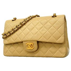 Borsa a tracolla Chanel Matelassé Beige