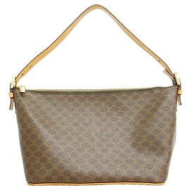 Céline Celine Macadam Brown Handbag for Women Brown