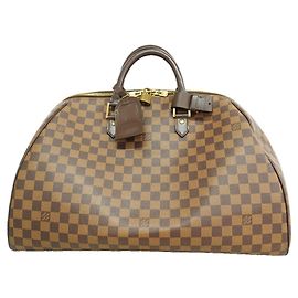 Sac Louis Vuitton Boston Damier Rivera GM Damier ebène