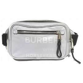 Autre Marque Sac banane Burberry Horseferry Gris