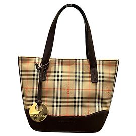 Burberry Shadow Horse Handbag Beige