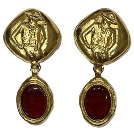 Orecchini a clip Chanel Mademoiselle D'oro