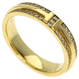 Autre Marque Tiffany & Co. T TWO Diamond Band Ring Other