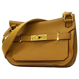 Hermès Bolsa de Ombro Hermes Jypsiere Mini Swift Marrom