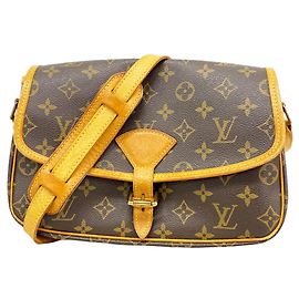 Borsa a tracolla Louis Vuitton Monogram Sologne Marrone