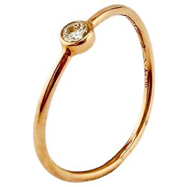 Autre Marque Tiffany Wave Ring, einreihig, in 18K Roségold Golden
