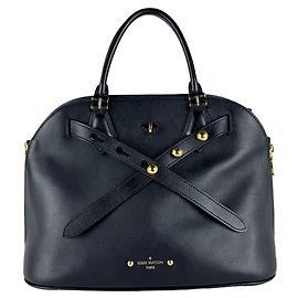 Borsa a mano/Borsa a tracolla Louis Vuitton Alma 103 in pelle Nero