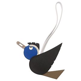 Hermès Hermes Birdy Handbag Charm Black Blue