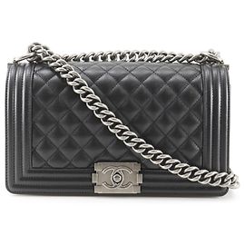 Chanel Boy Shoulder Bag Black