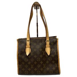 Bolsa de Ombro Louis Vuitton Monogram Popincourt O Marrom