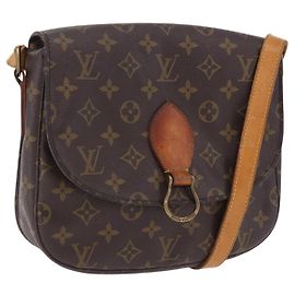 LOUIS VUITTON Monogram Saint Cloud GM Shoulder Bag M51242 LV Auth 200559 Monogramma