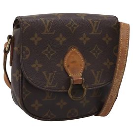 LOUIS VUITTON Monogram Saint Cloud PM Shoulder Bag M51244 LV Auth 202639 Monograma