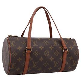 LOUIS VUITTON Monogram Papillon 26 Hand Bag M51386 LV Auth 201412V Monograma