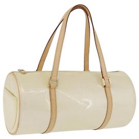 LOUIS VUITTON Monogram Vernis Bedford Hand Bag Perle M91006 LV Auth 200480V Outro