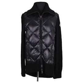 Moncler Black Wool Jacket Women S Black