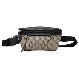 Bolsa de cintura Gucci GG Supreme Bege Bege