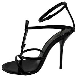 Autre Marque Saint Laurent Cassandra Sandales Vernies Noires 37 Noir
