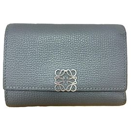 Portafoglio Loewe Gray Trifold Marrone