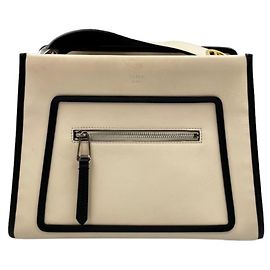 Fendi Runaway Handbag in Beige Beige