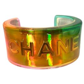 Chanel Rainbow Bangle Cuff Multiple colors