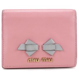 Miu Miu Bi-fold Geldbörse Pink