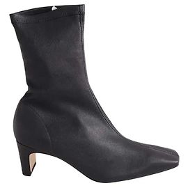 Botas Marcia de couro pretas Lk Bennett Preto