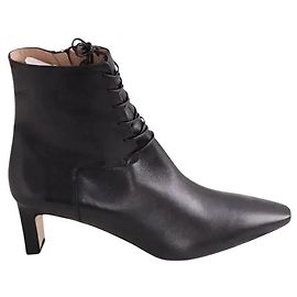 Lk Bennett Betty leather ankle boots black Black