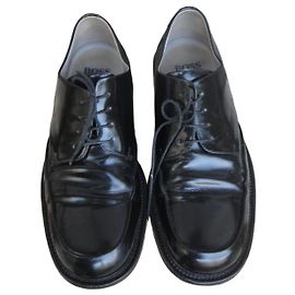 Hugo Boss Niagara Lacklederschuhe Schwarz Schwarz