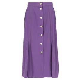 Louis Féraud Gonna anni '90 Violet