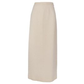Autre Marque A.N.G.E.L.O. Vintage Cult Gonna anni '70 Écru