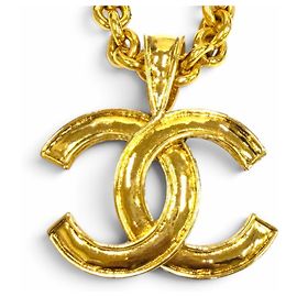 Chanel Vintage 94P Coco Mark Halskette Golden