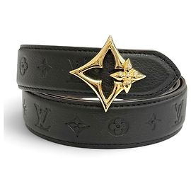 Louis Vuitton Flowergram Wendelgürtel Schwarz