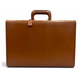 COACH Vintage 5410 Leather Briefcase Brown