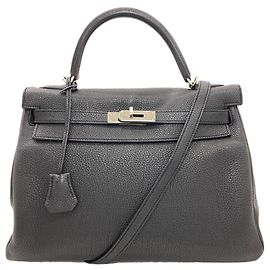 Hermès Hermes Kelly 32 Handbag Black