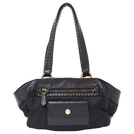 Sac à main Prada en nylon noir Noir