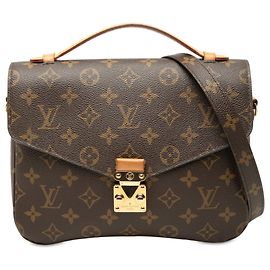 Louis Vuitton Brown Monogram Pochette Metis Brown