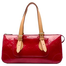 Louis Vuitton Red Monogram Vernis Rosewood Avenue Rouge