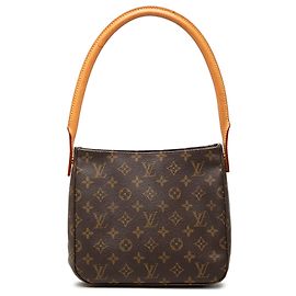 Louis Vuitton Brown Monogram Looping MM Braun